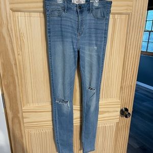 Hollister high rise super skinny